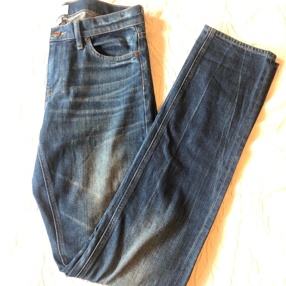 J Crew 28T Selvedge Matchstick Jeans